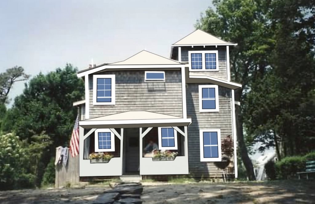 marion road cape cottage architectural drawing